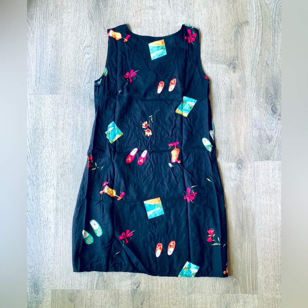 Mango Bay | Tropical Dress | size M - Picture 2 of 9